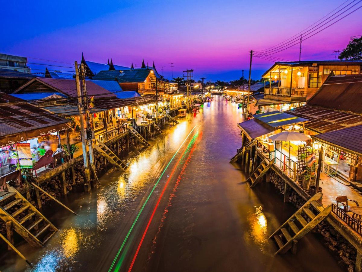 Ban Mae Arom Lägenhet Amphawa Exteriör bild